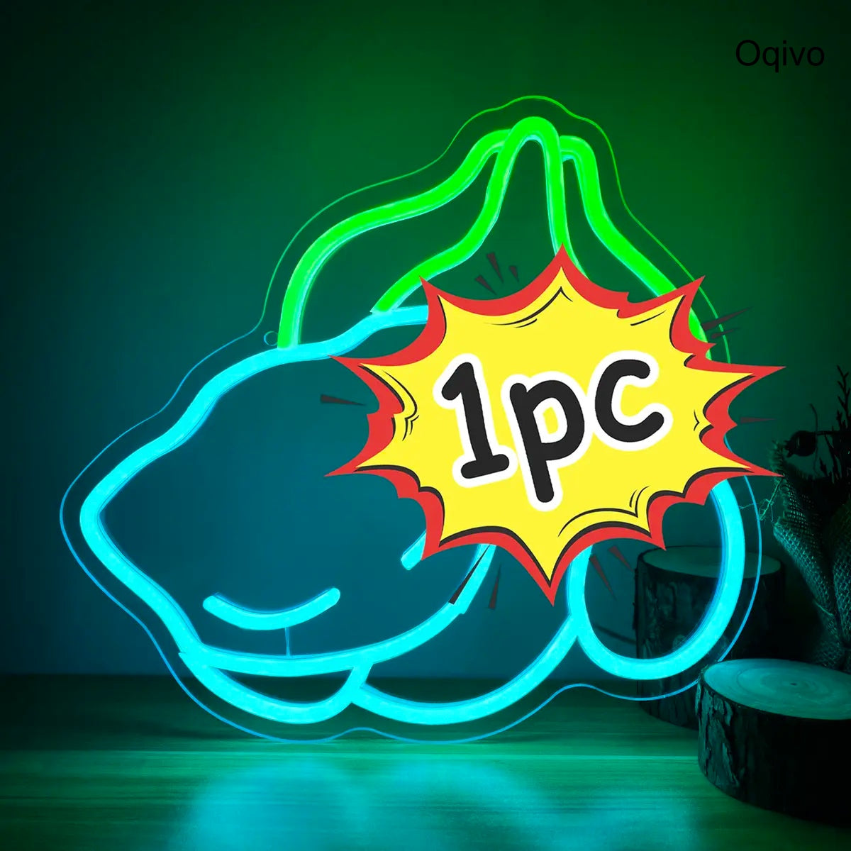 Cute Penguin LED Neon Sign for Bedroom Wall Decor