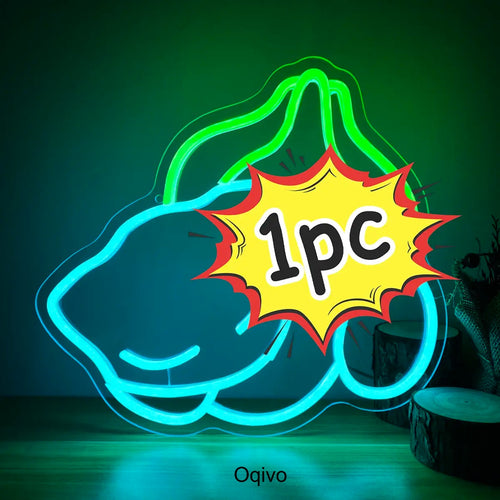 Cute Penguin LED Neon Sign for Bedroom Wall Decor