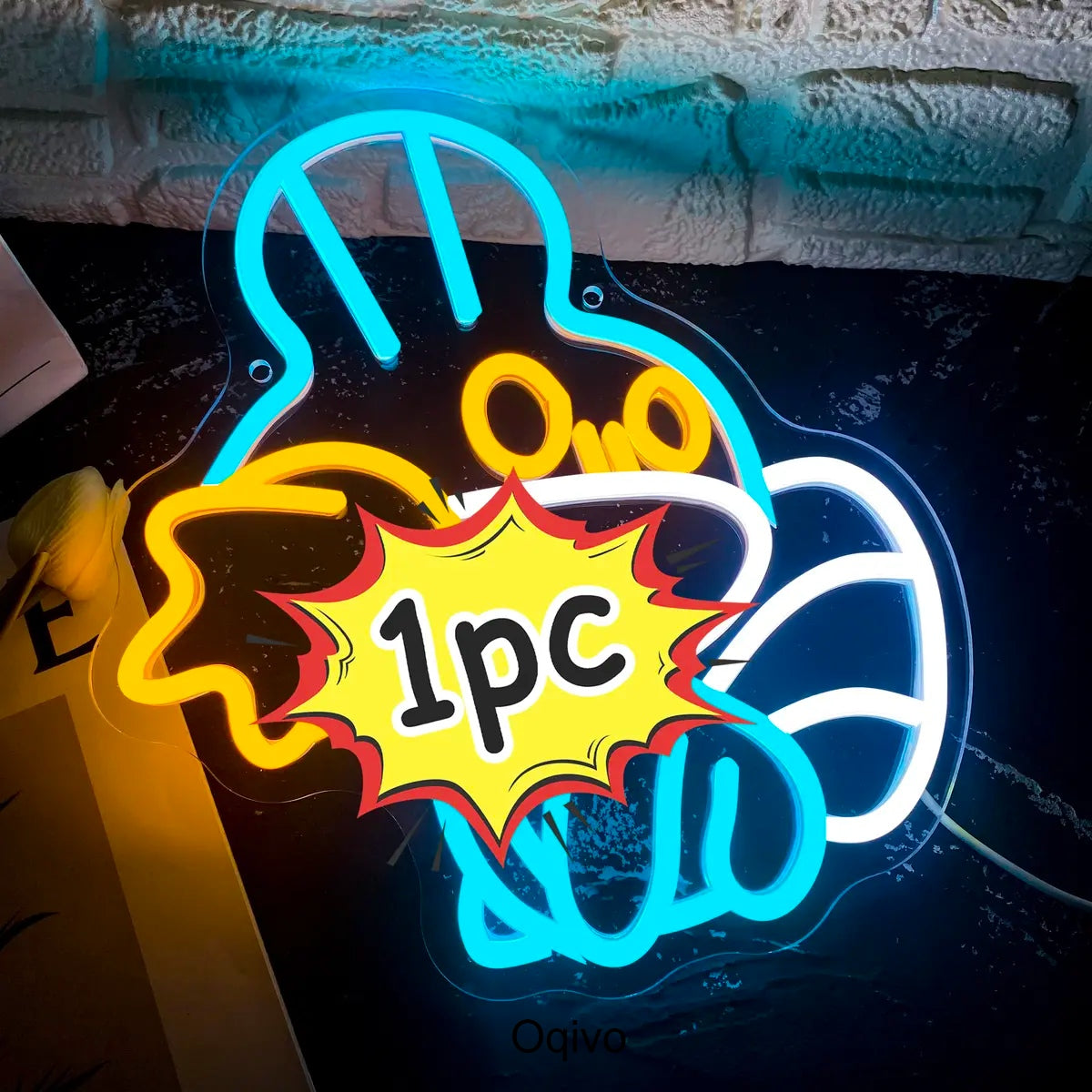 Cute Penguin LED Neon Sign for Bedroom Wall Decor