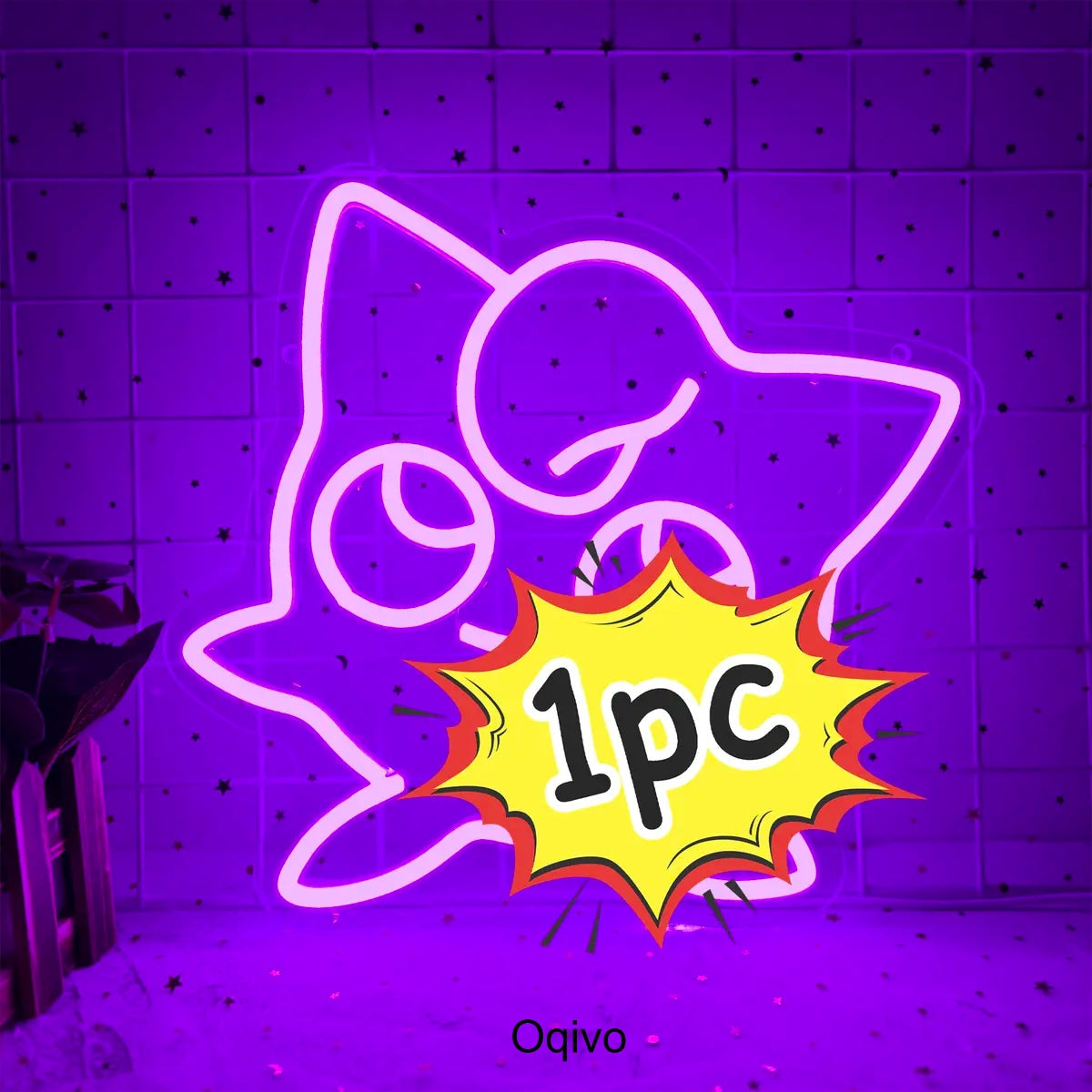 Cute Penguin LED Neon Sign for Bedroom Wall Decor