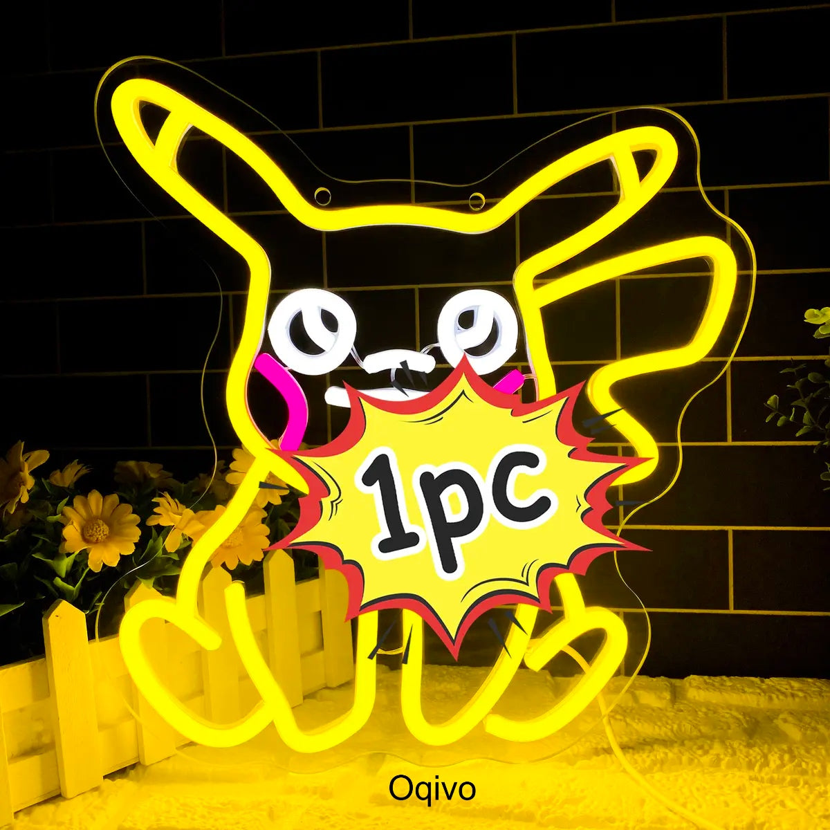 Cute Penguin LED Neon Sign for Bedroom Wall Decor