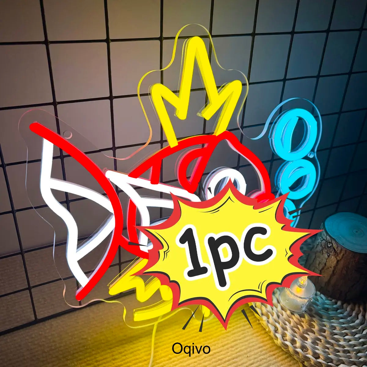 Cute Penguin LED Neon Sign for Bedroom Wall Decor