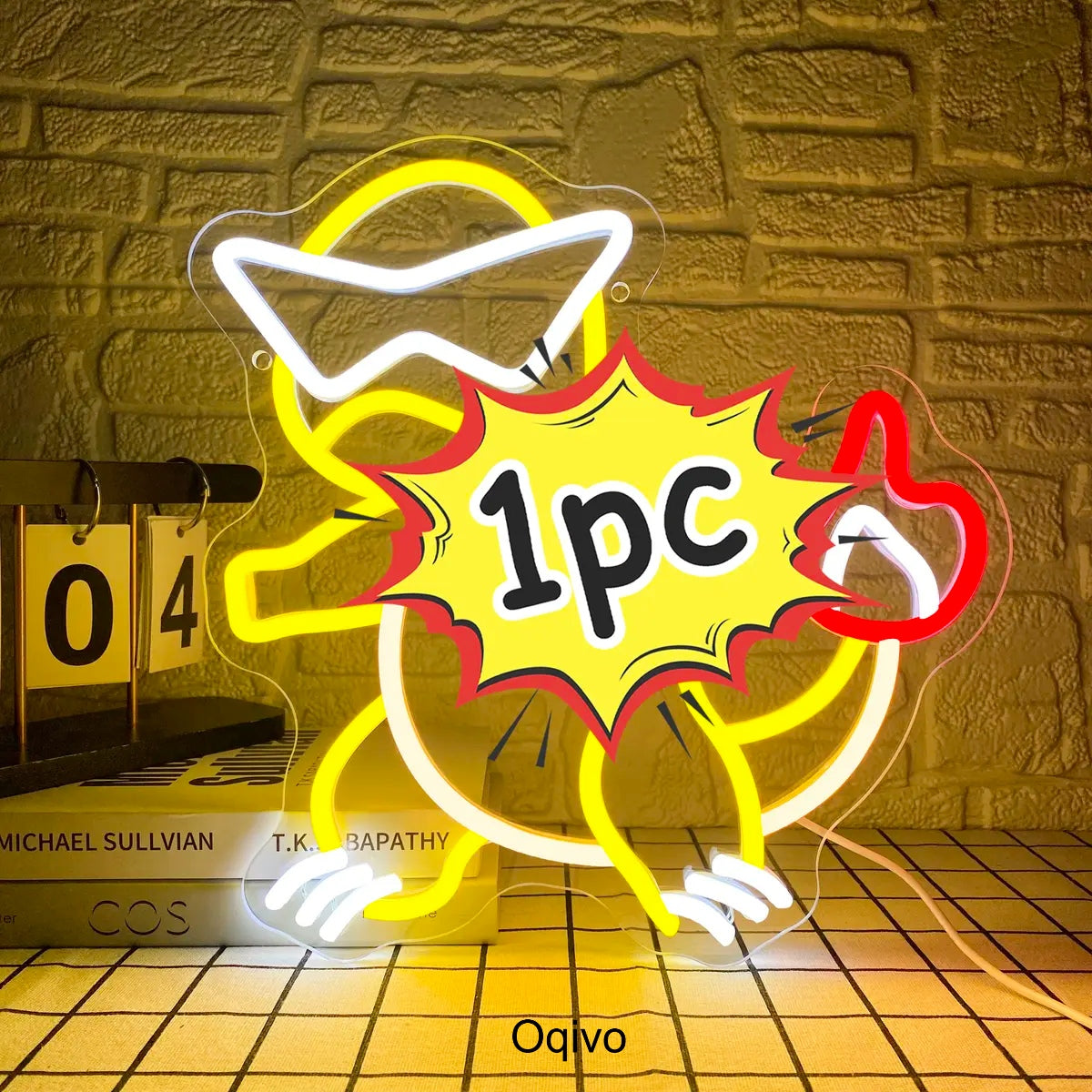 Cute Penguin LED Neon Sign for Bedroom Wall Decor